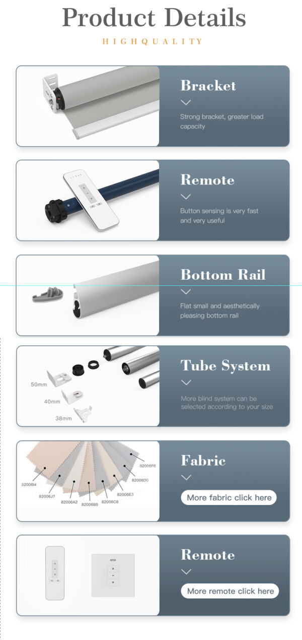 Motorized Roller Blind - Image 6