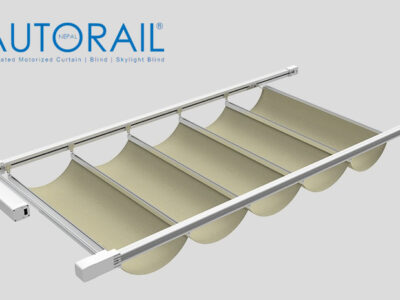 Automated Motorized Skylight Curtain